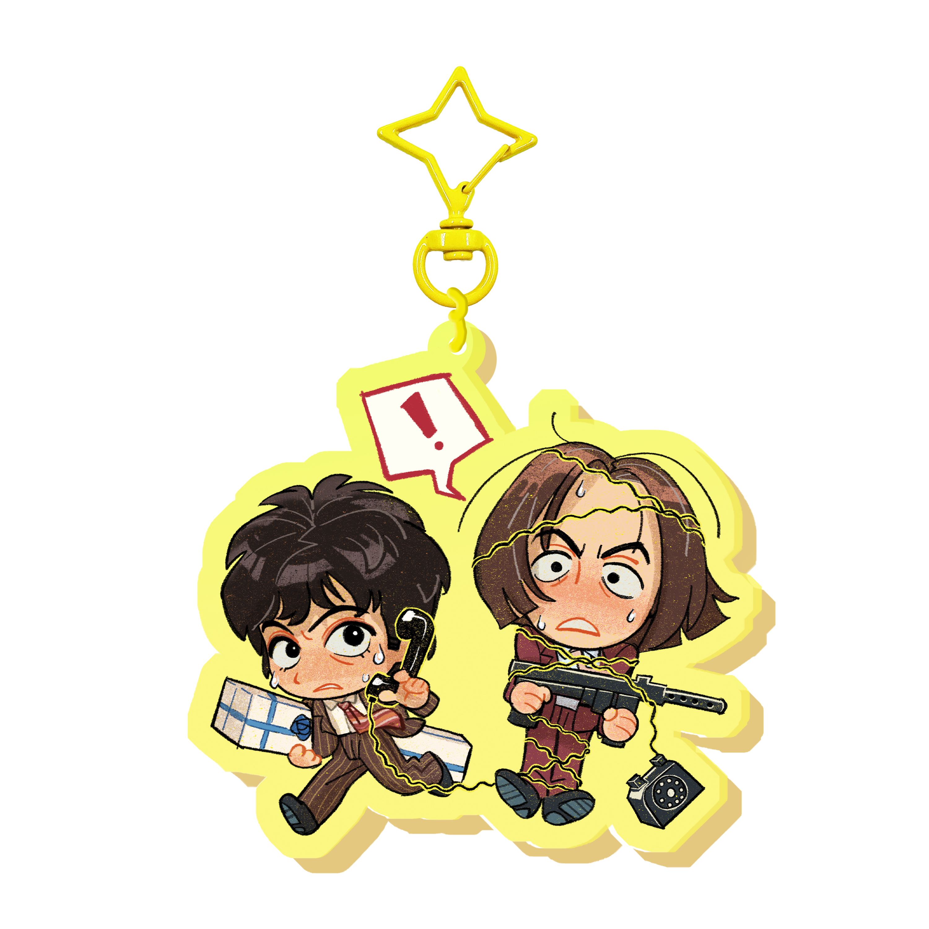 (PREORDER) Dog Day Afternoon Keychain
