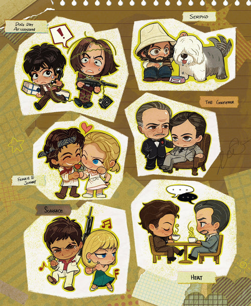 (PREORDER) Al Pacino Sticker pack