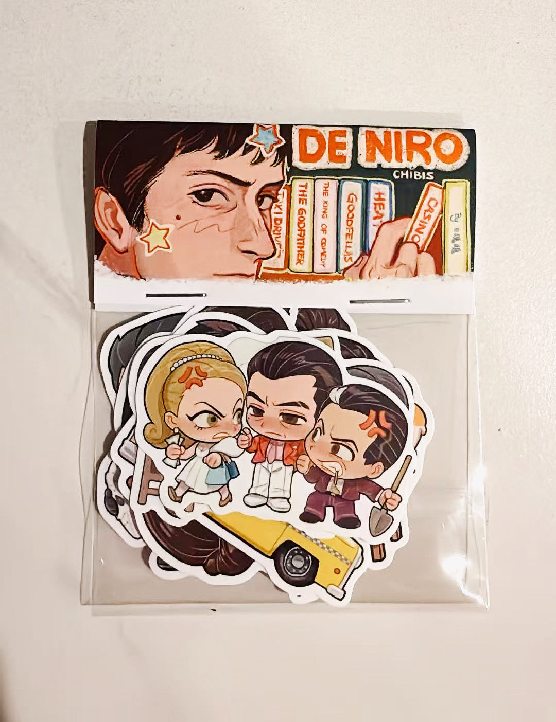 (PREORDER) Robert De Niro Sticker pack
