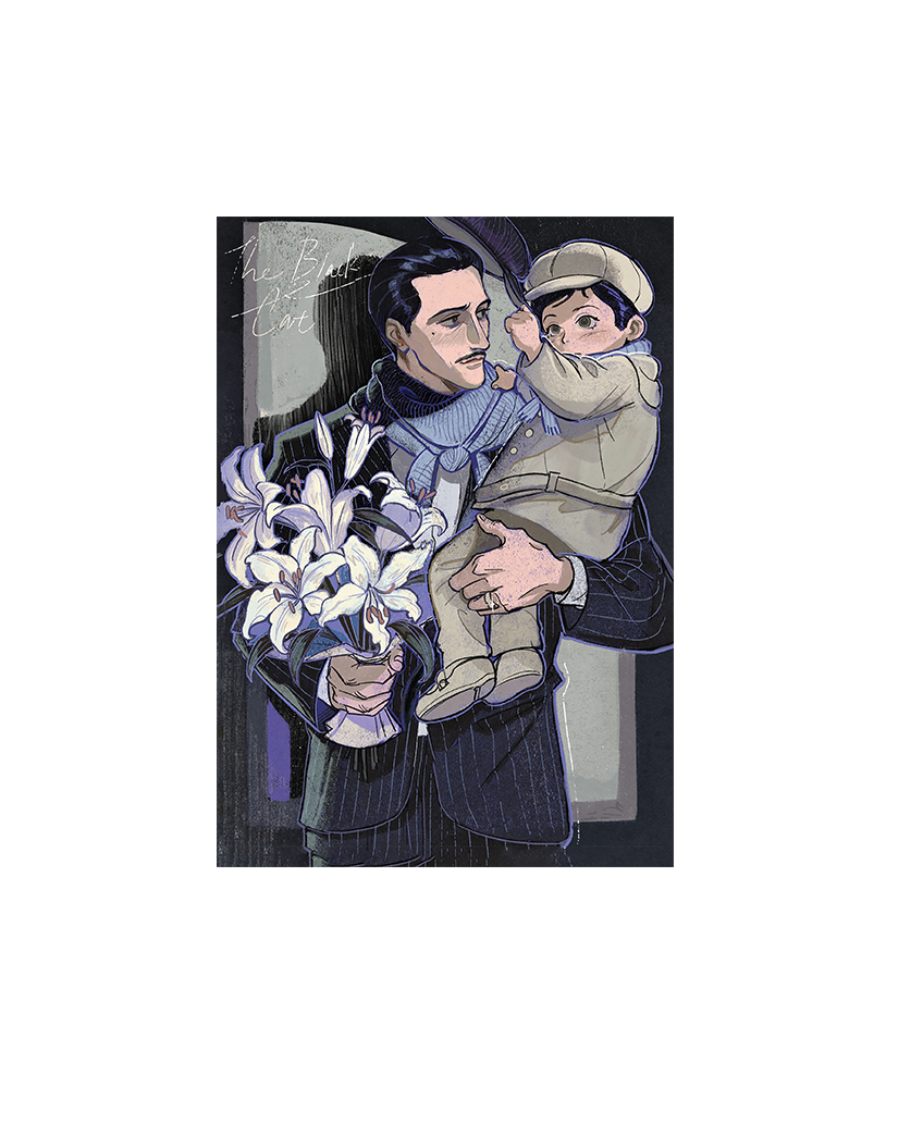 (PREORDER) The Godfather "Vito and Michael" Print