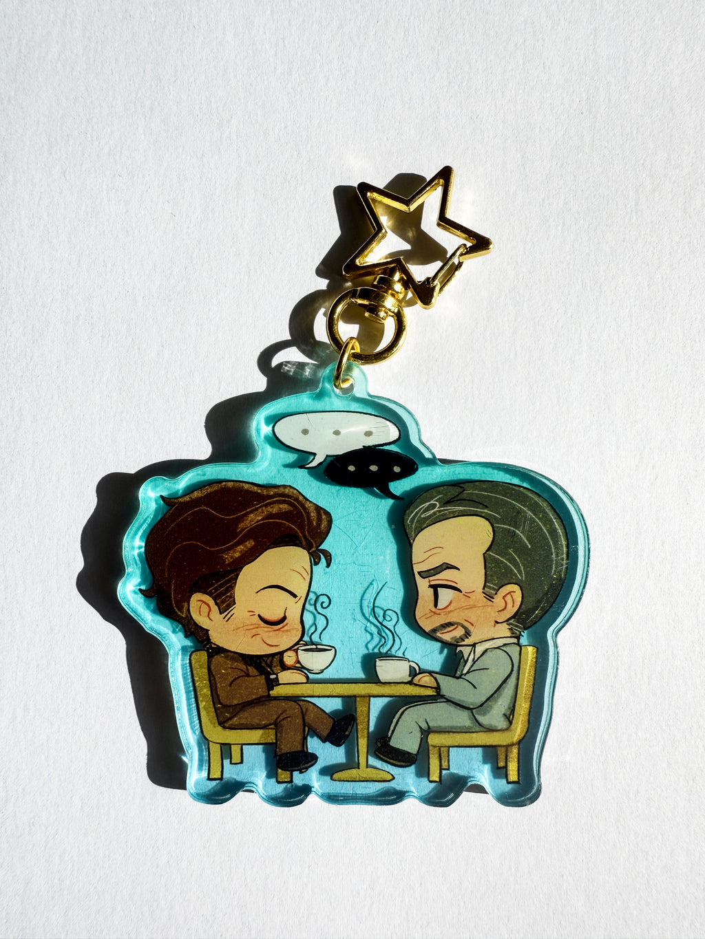(PREORDER) Heat "Diner scene" Keychain