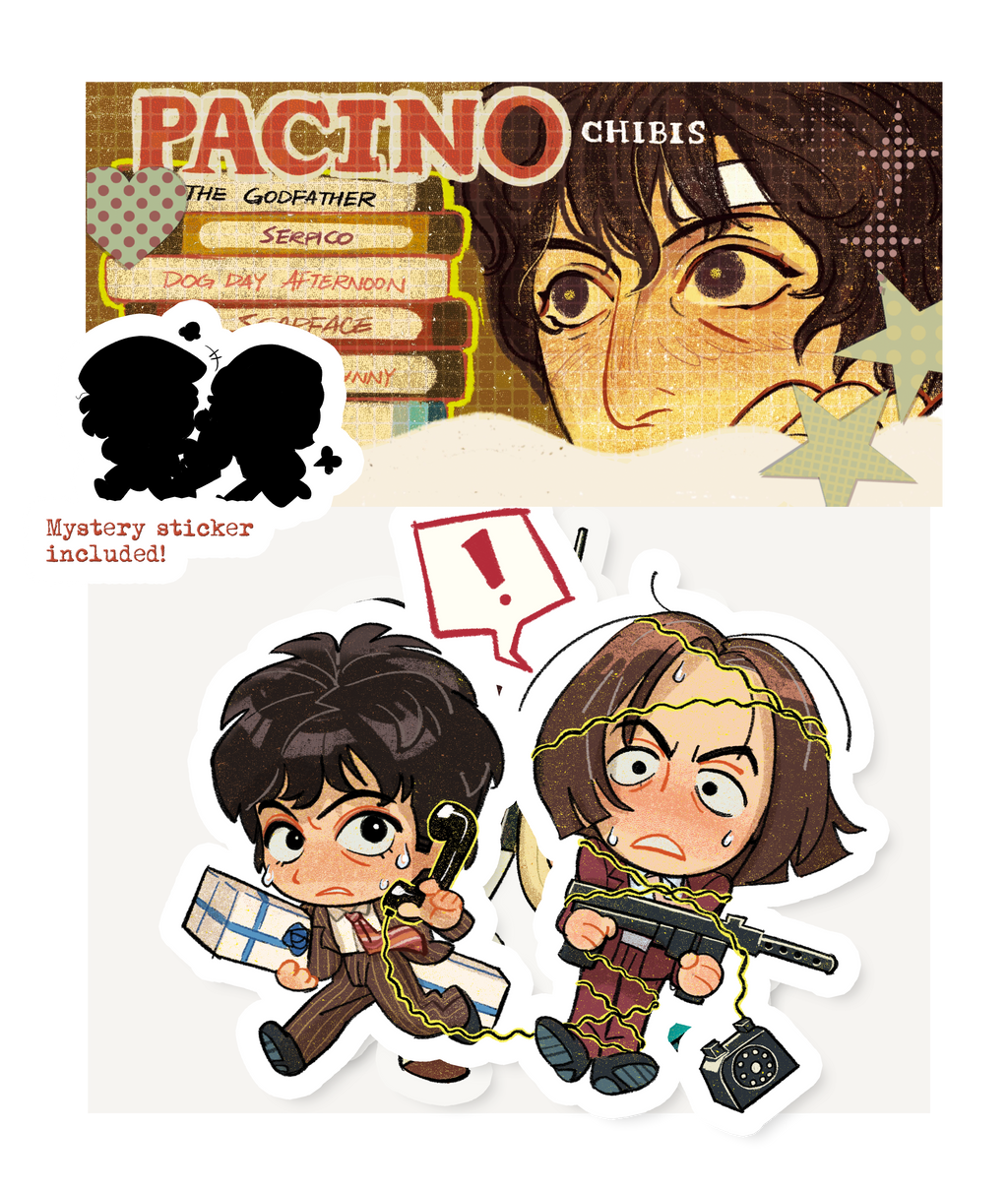 (PREORDER) Al Pacino Sticker pack