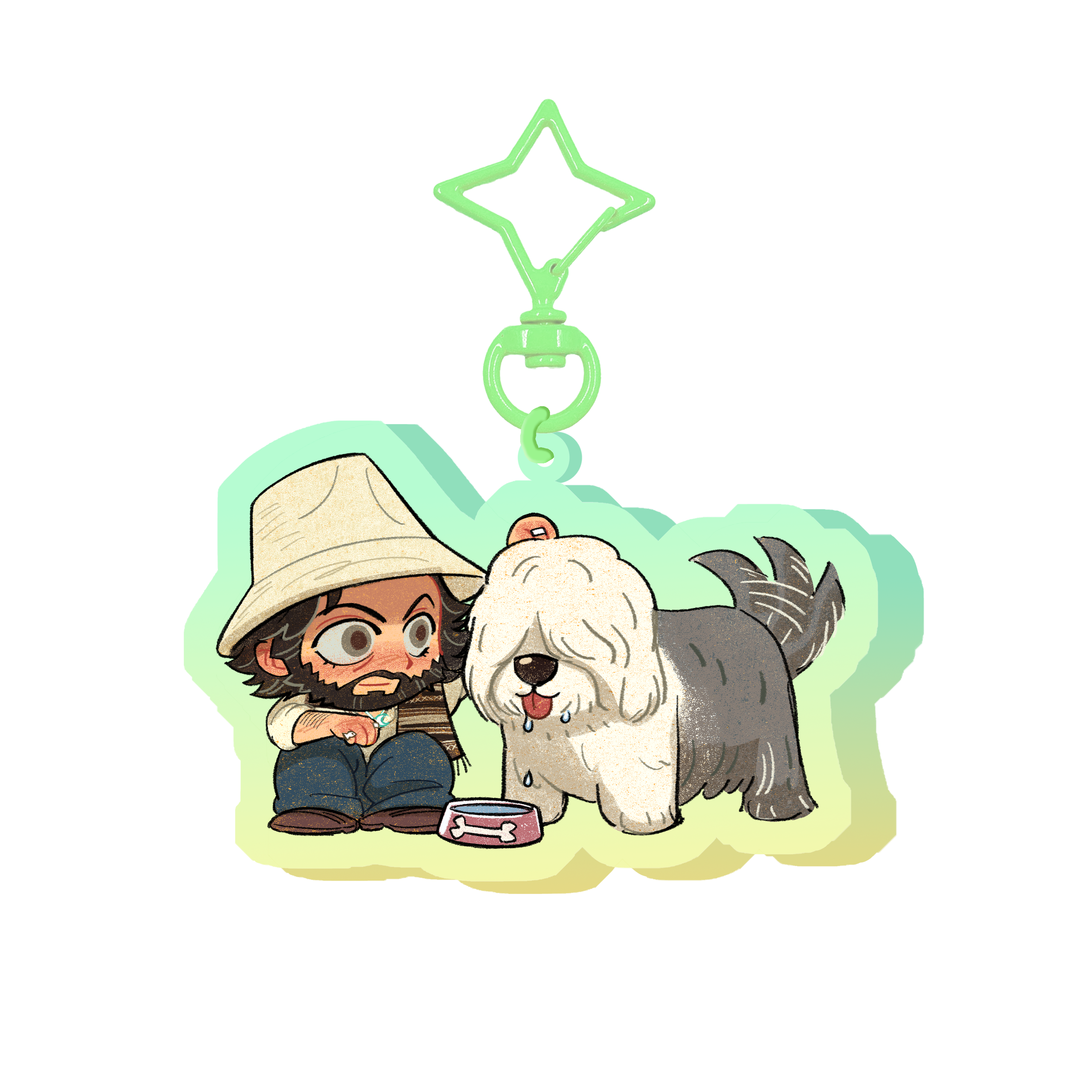 (PREORDER) Serpico Keychain