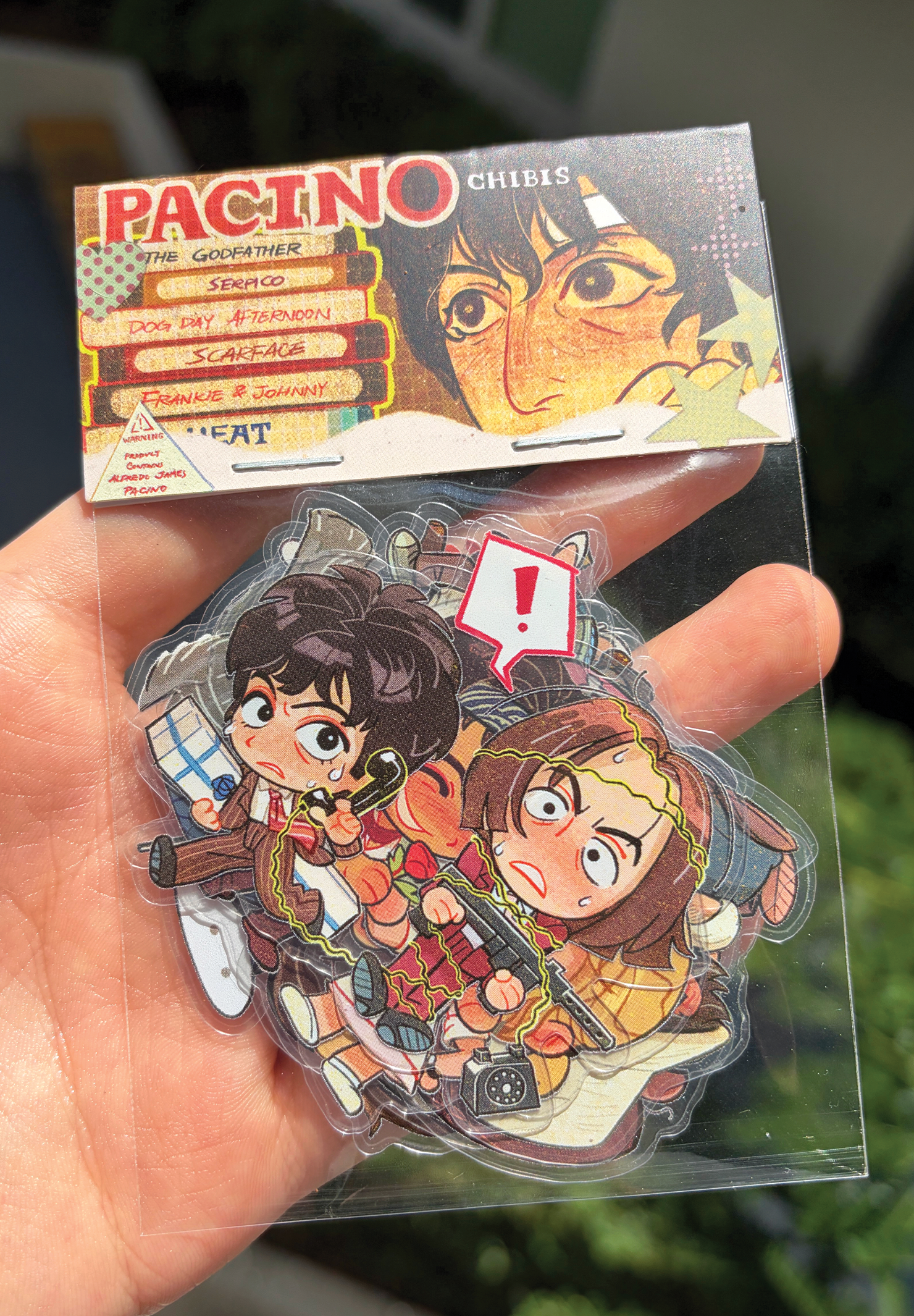 (PREORDER) Al Pacino Sticker pack