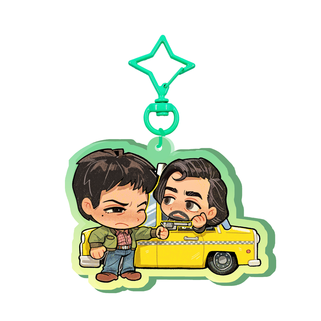 (PREORDER) Taxi Driver keychain