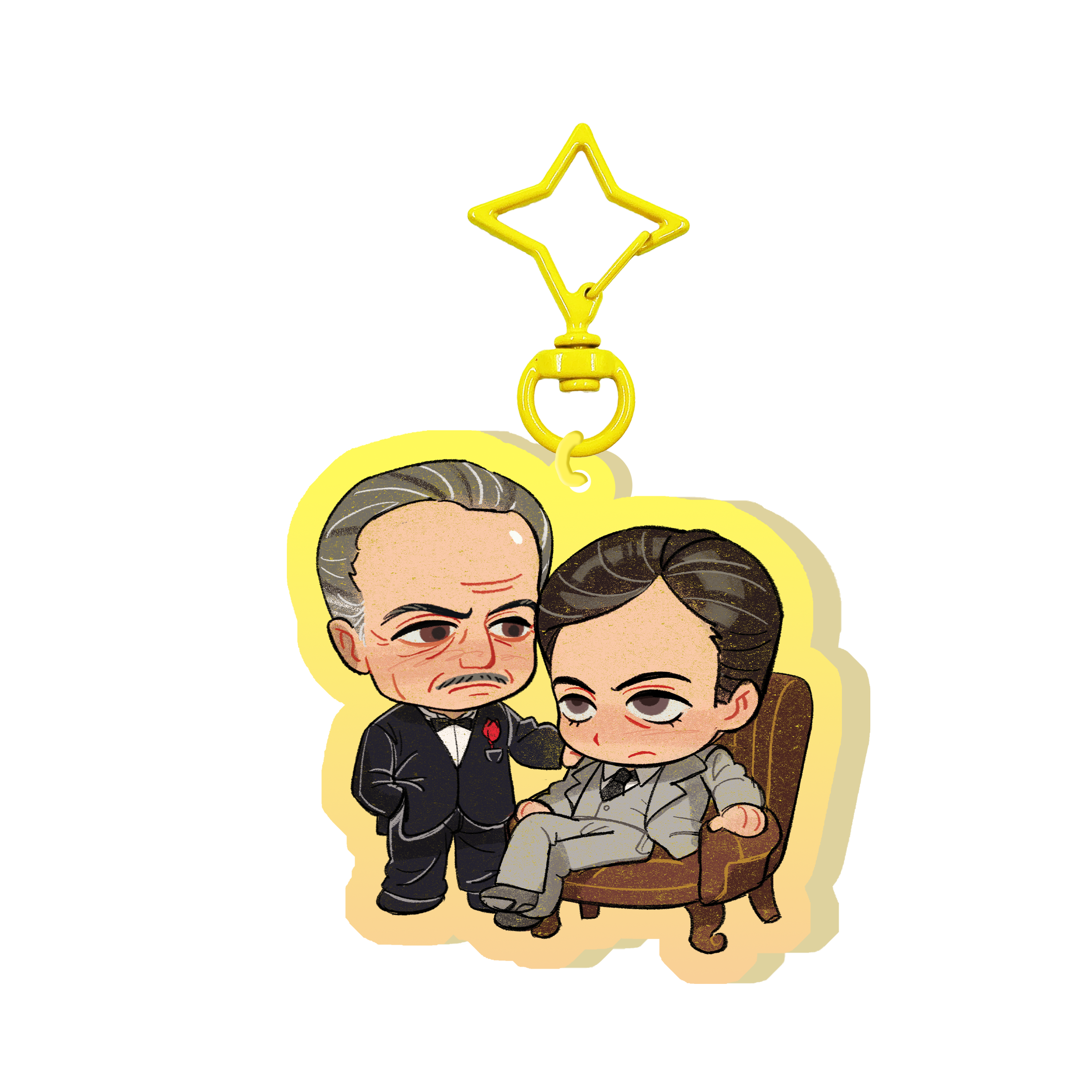 (PREORDER) The Godfather Keychain