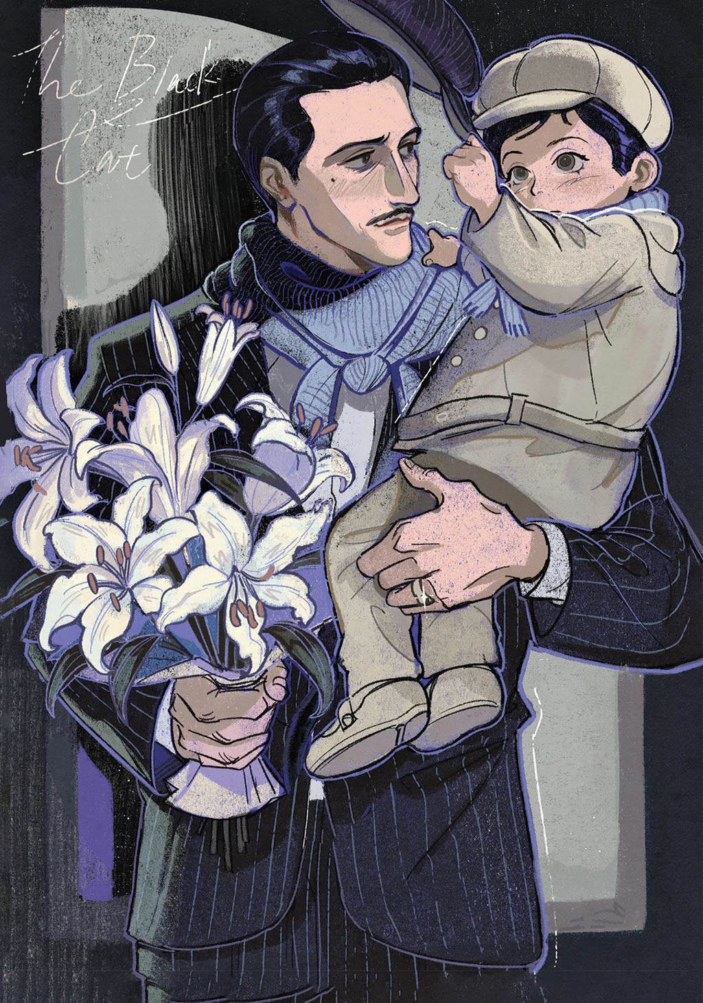 (PREORDER) The Godfather "Vito and Michael" Print