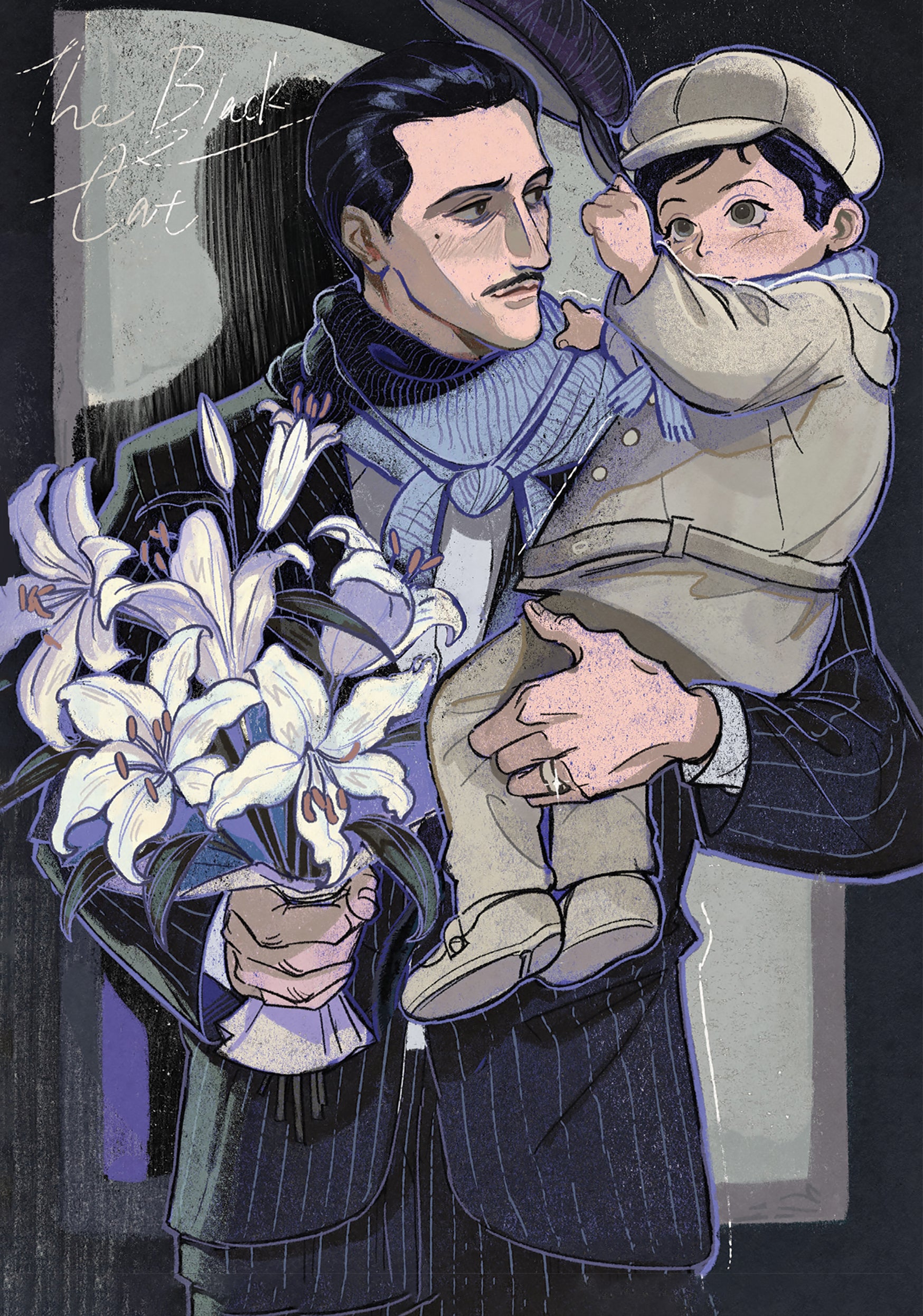 (PREORDER) The Godfather "Vito and Michael" Print