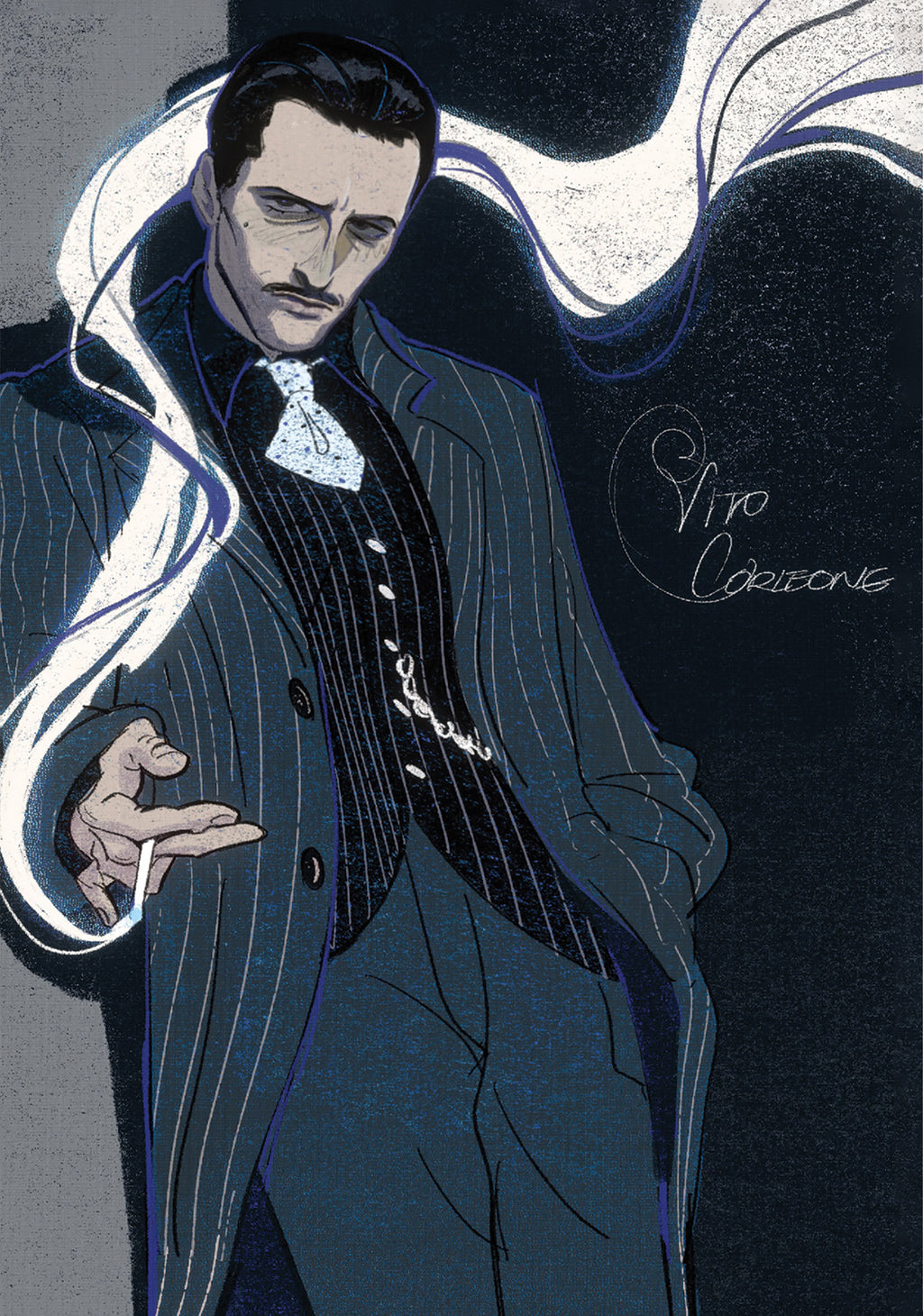 (PREORDER) The Godfather "Vito Corleone" Print