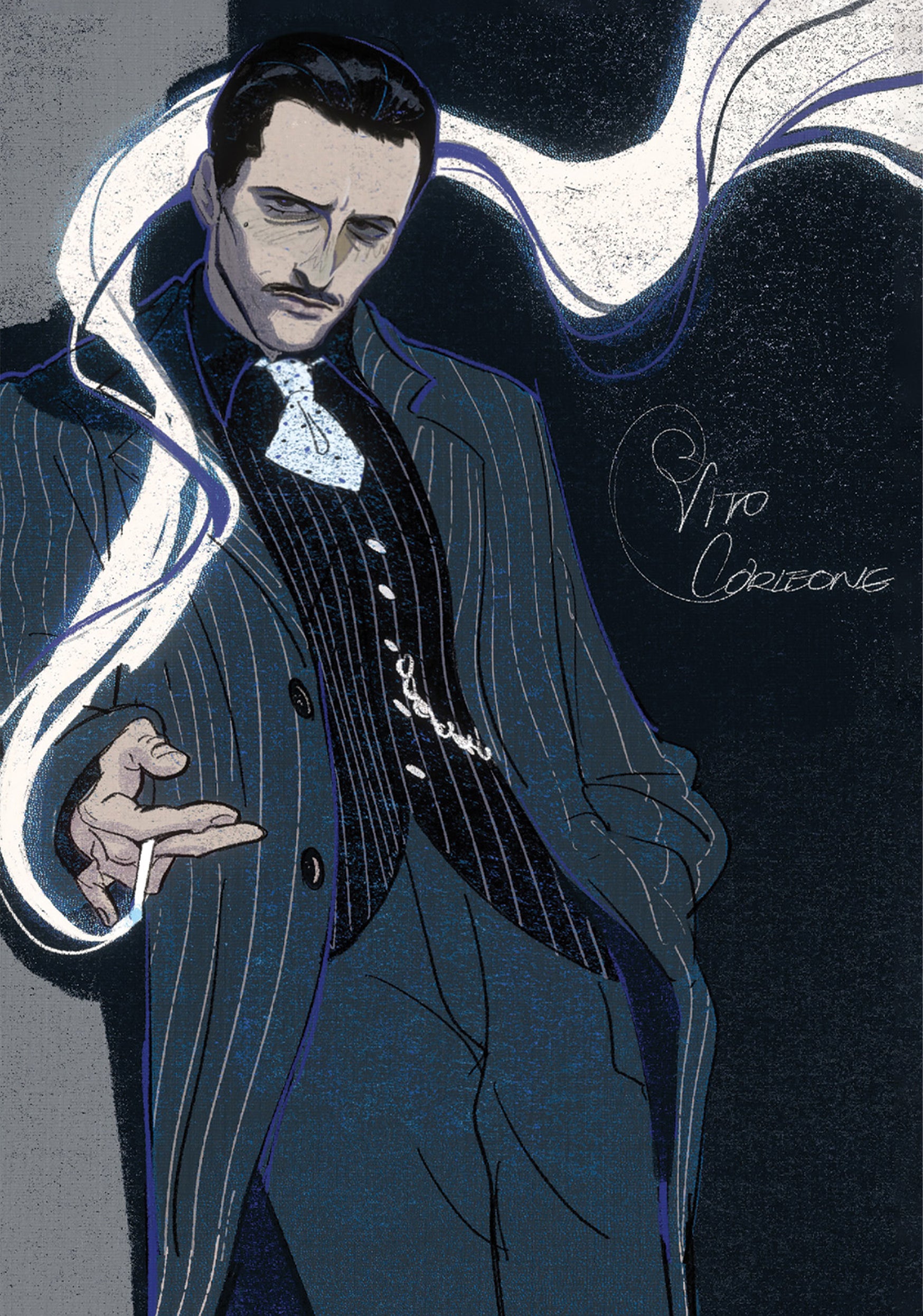 (PREORDER) The Godfather "Vito Corleone" Print